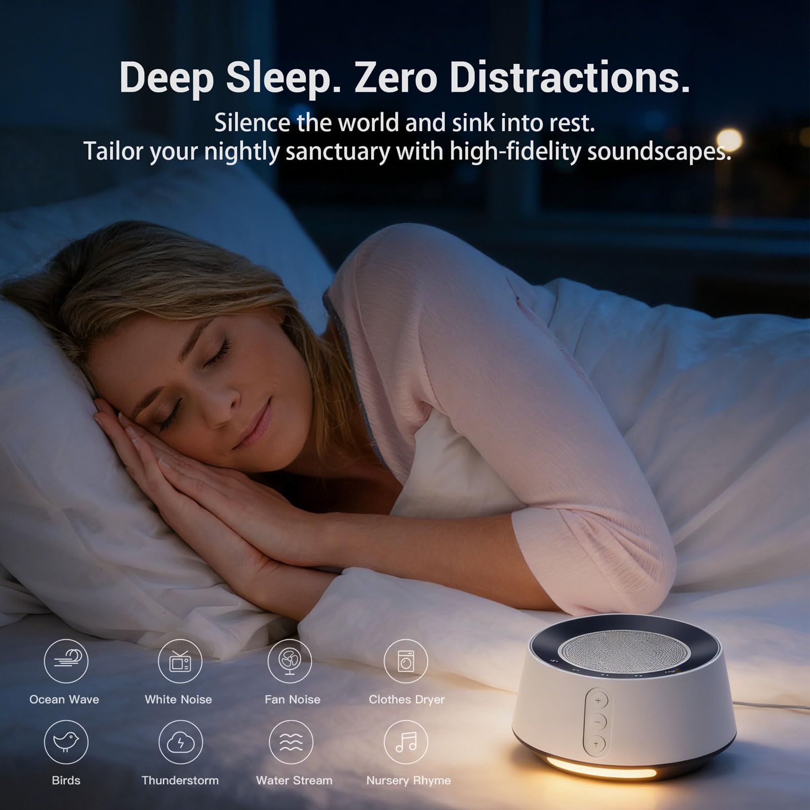 BGOVERSS display of 20 sounds for varied ambiance