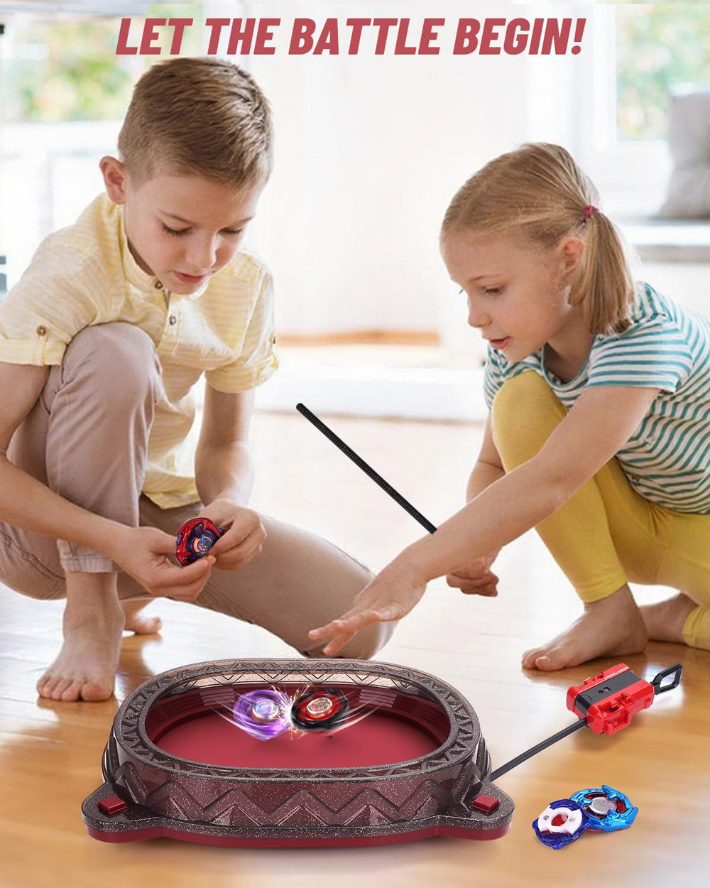BGOVTAPO X Stadium gift-pack ready-to-play setup for kids.