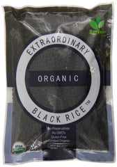 Bgreen Organic Black Rice packaging shows premium organic grain for wholesome gluten-free meals.