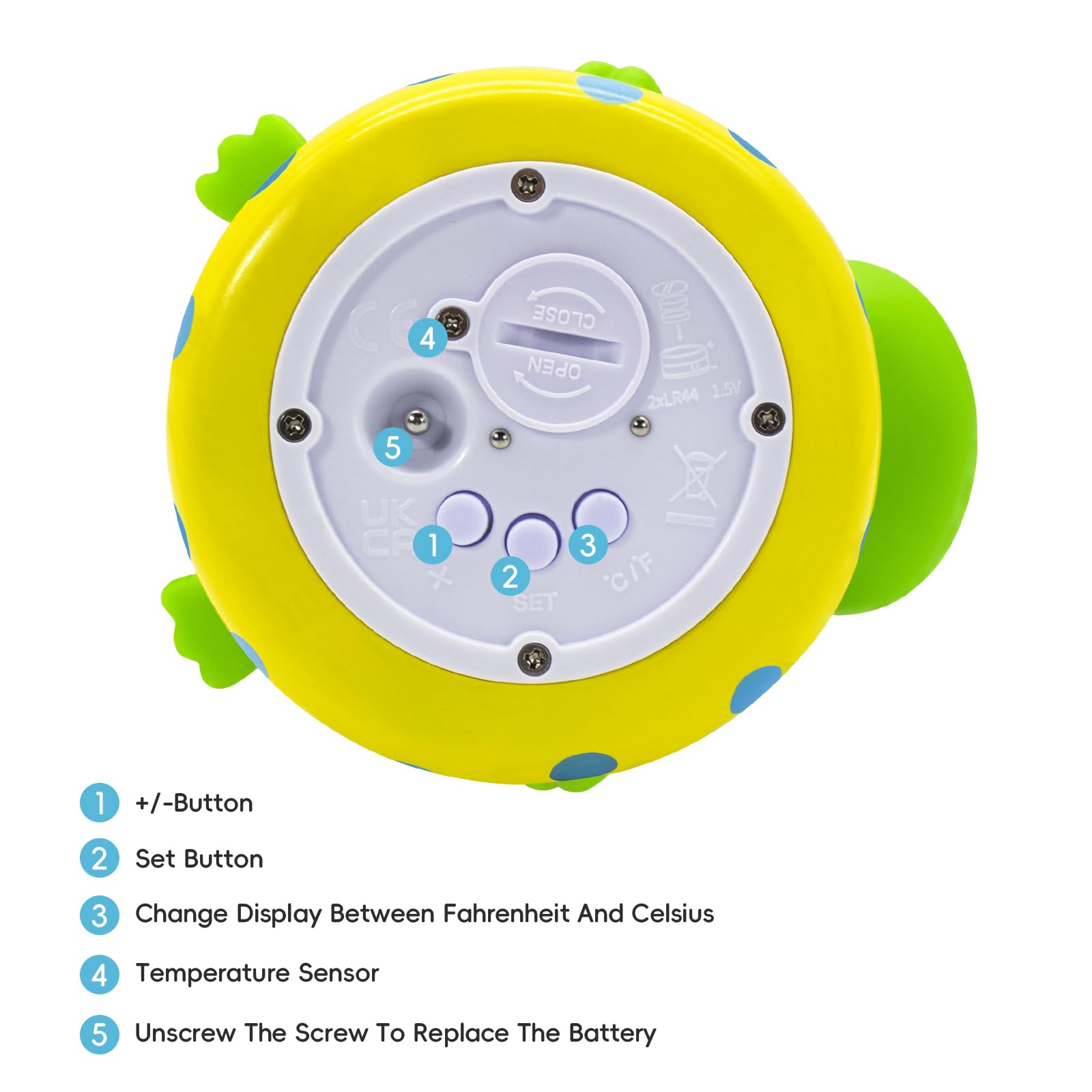 B&H Frog thermometer LED readout enables quick temperature checks
