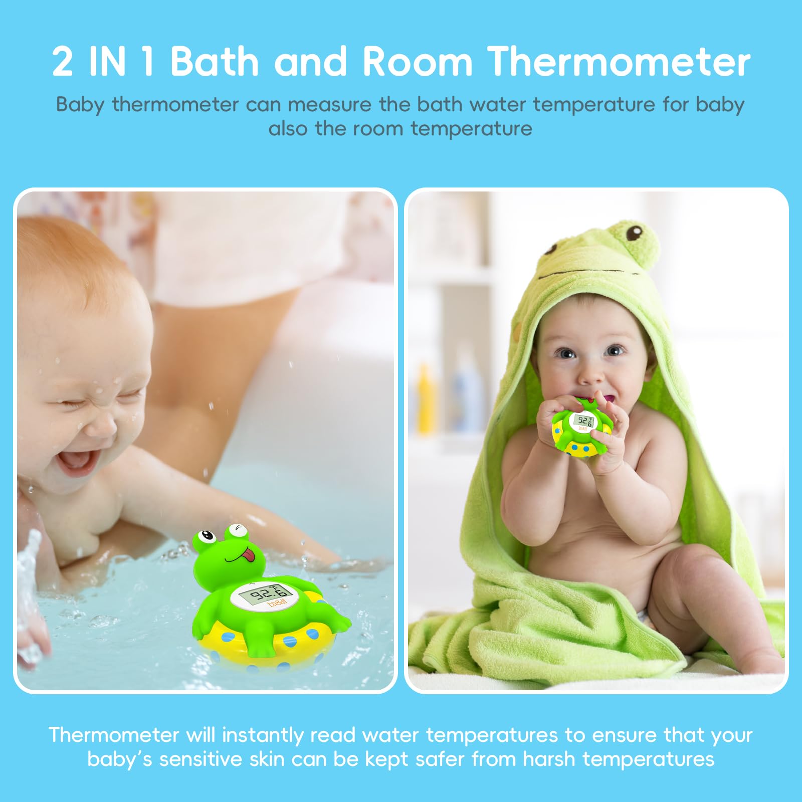 B&H Frog thermometer stand-alone mode for nursery room monitoring