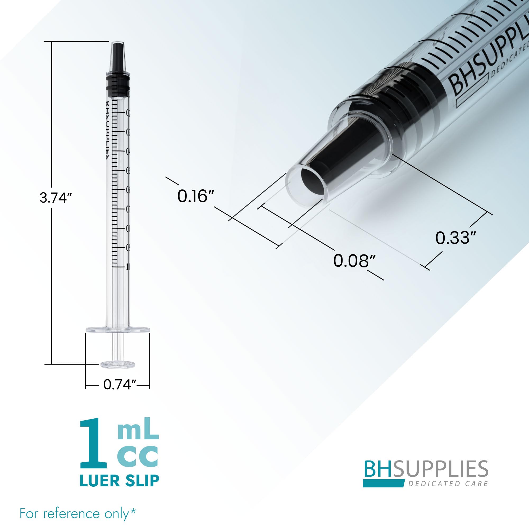 BH SUPPLIES no-needle syringe suitable for safe dispensing of liquids