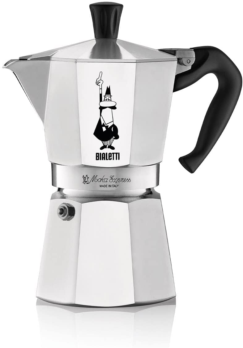 Bialetti Moka Express induction adapter plate expands heat source compatibility.