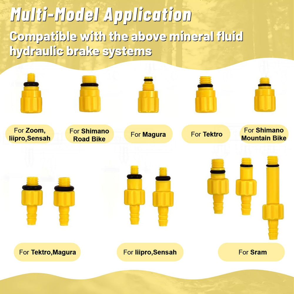 Bibokltiy hose plugs and flow stoppers prevent leaks during service.