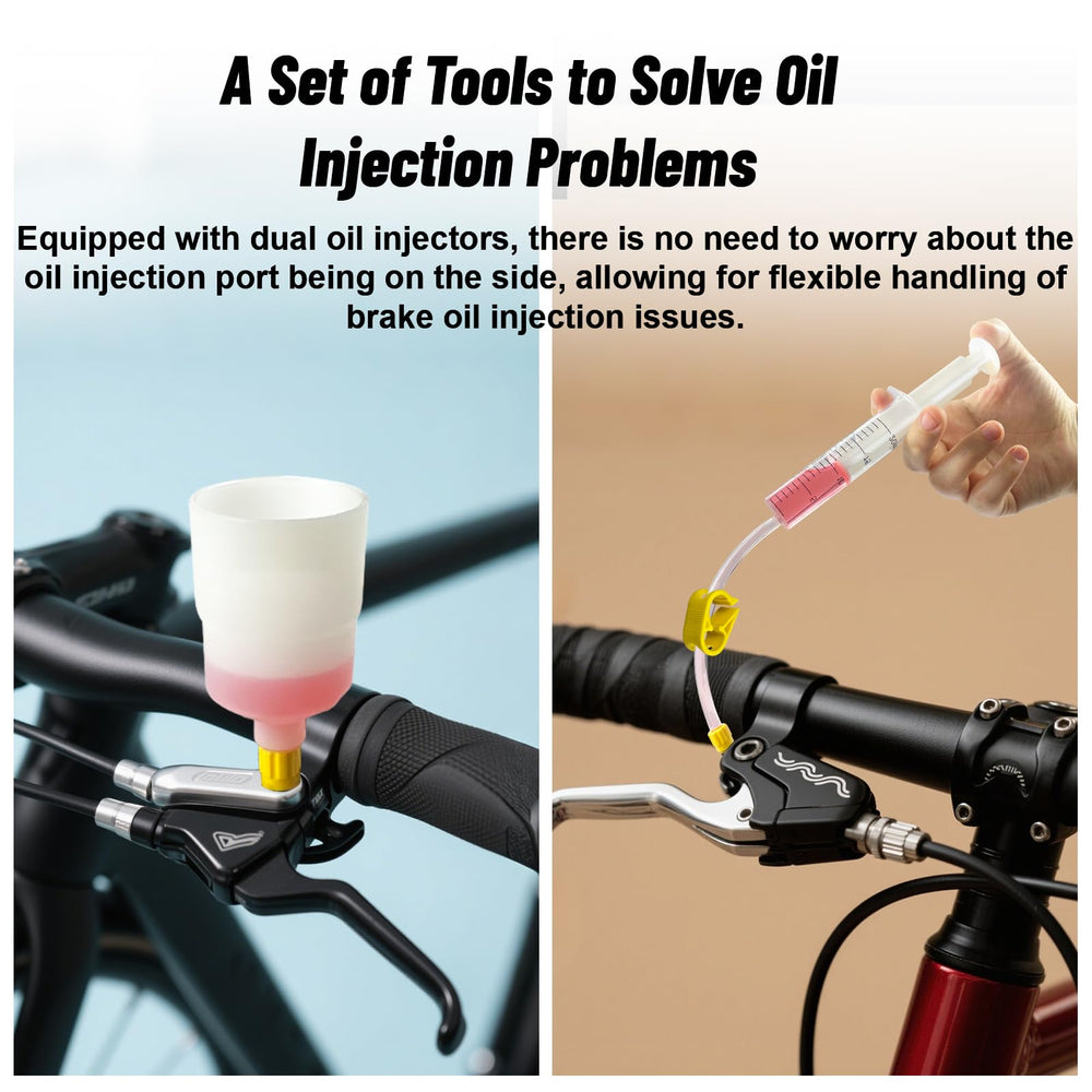 Bibokltiy piston stoppers and a wrench aid brake maintenance.