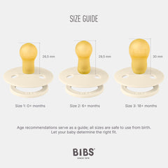 BIBS pacifier BPA-free and phthalate-free for cautious parents