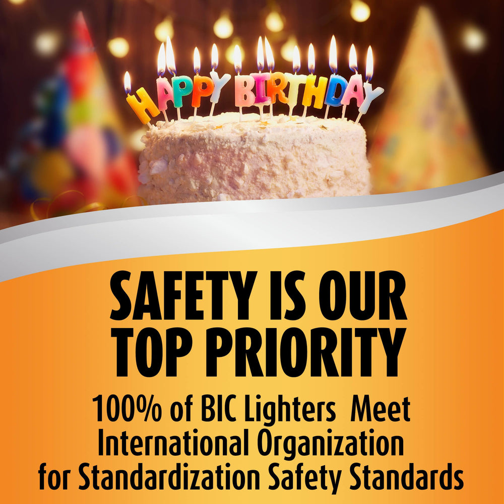BIC packaging with clear safety warnings and distribution information