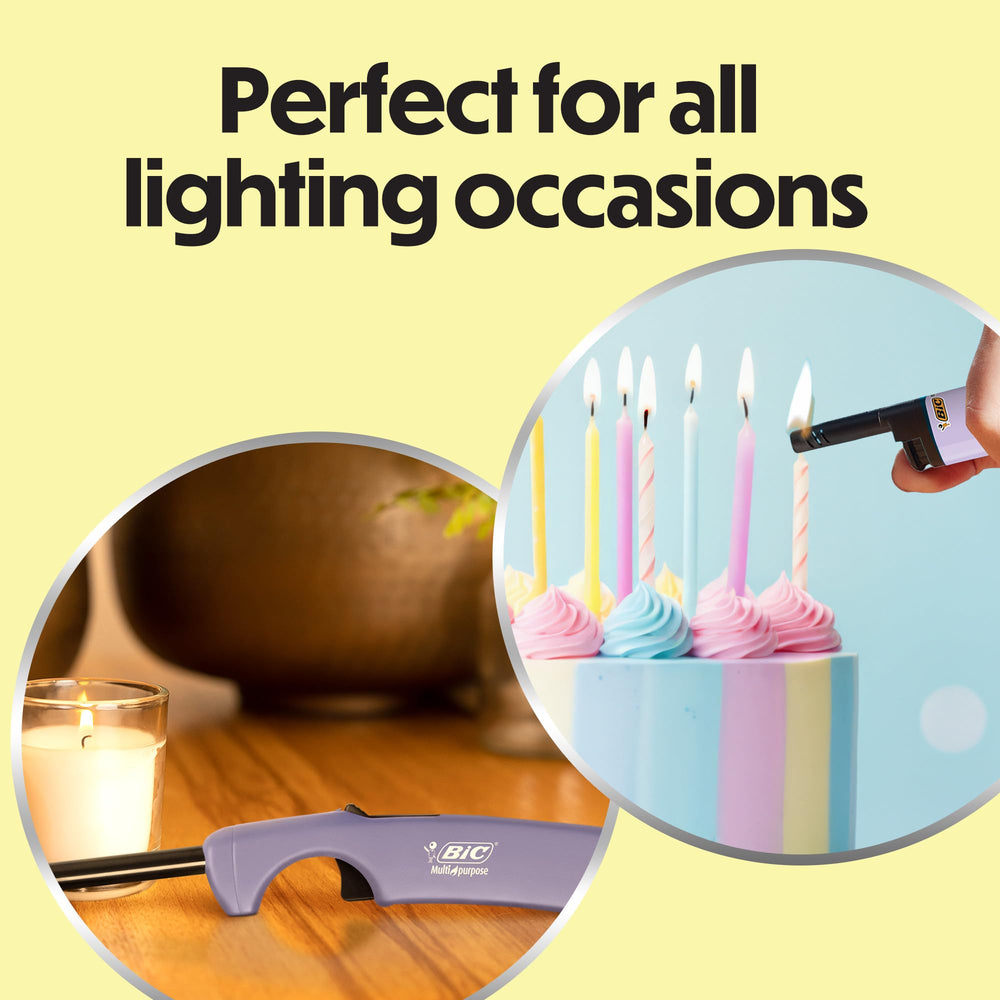 Pastel body BIC EZ Reach lighter blends with cozy decor