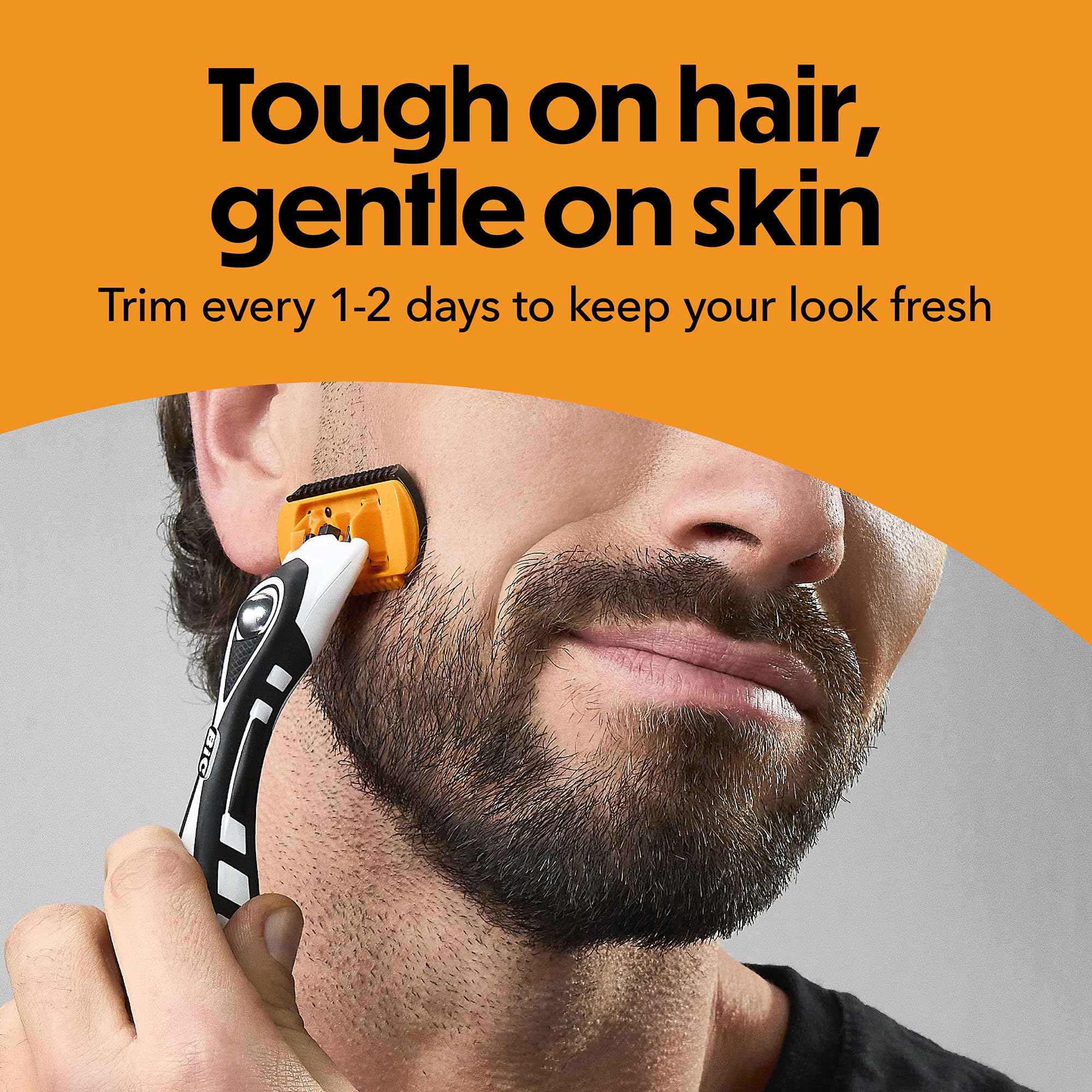 No batteries required cordless design for on-the-go grooming