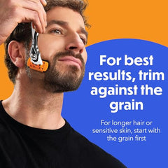 Close-up of BIC Flex 5 razor head for an ultra-close shave