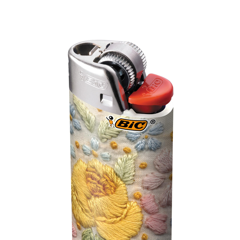 BIC Pocket Lighter Bohemian design, dependable flame for holiday decor.