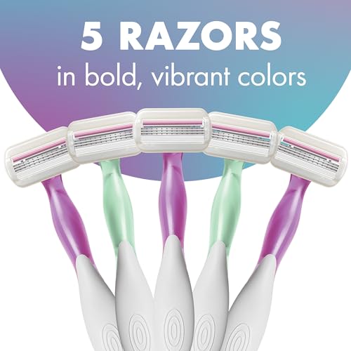 BIC Soleil moisture strip with aloe vera for extra glide.