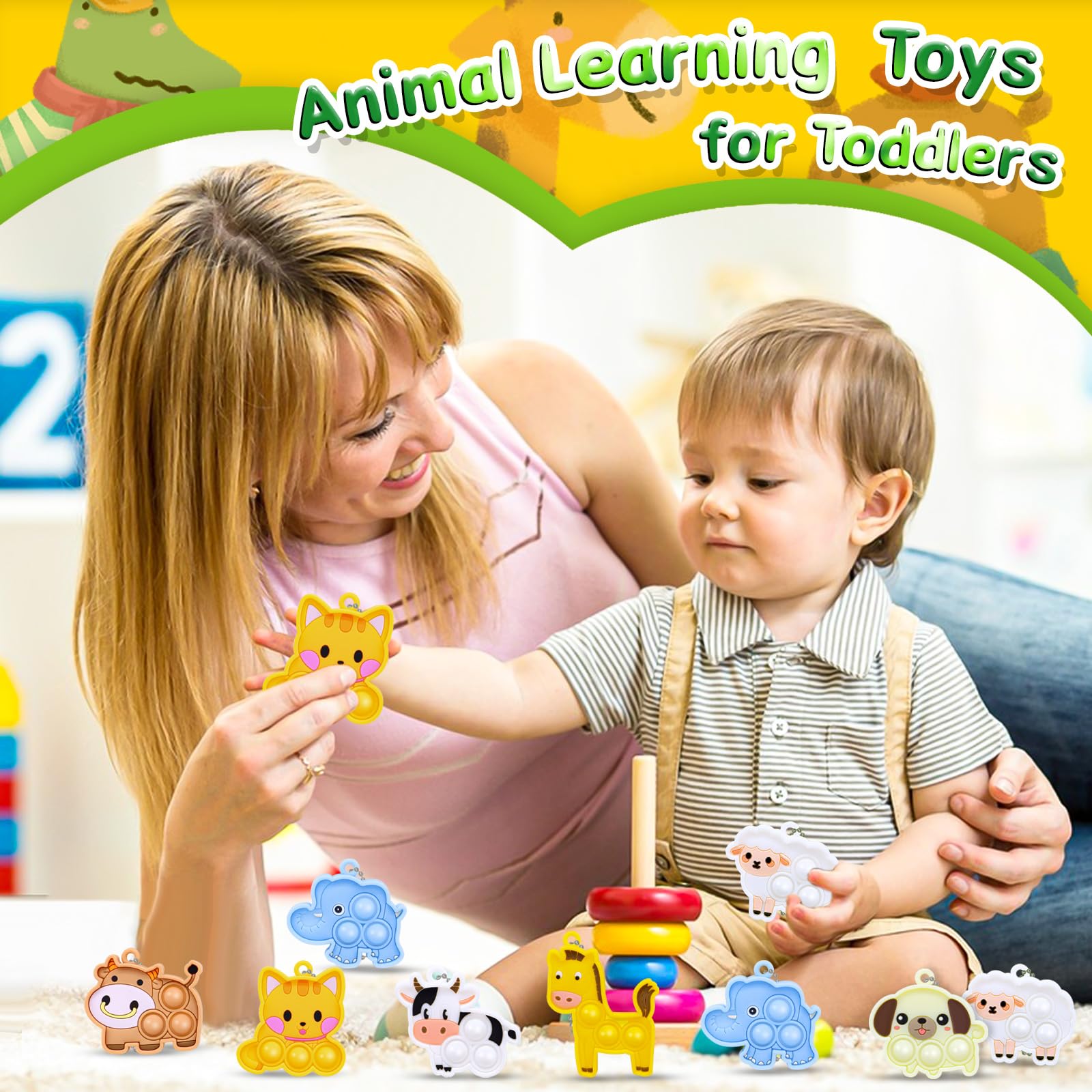BicMan compact keychain pop toy, durable silicone for long-lasting play.