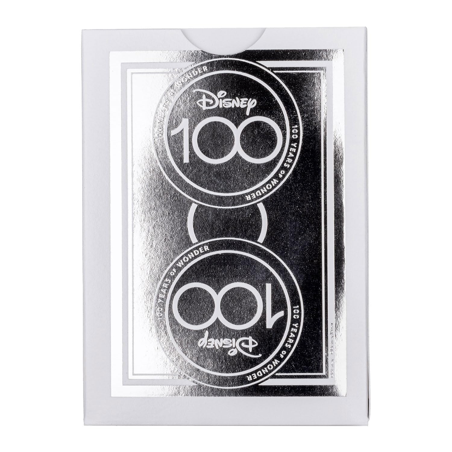 Bicycle Disney 100 Year court cards with foil for premium collection