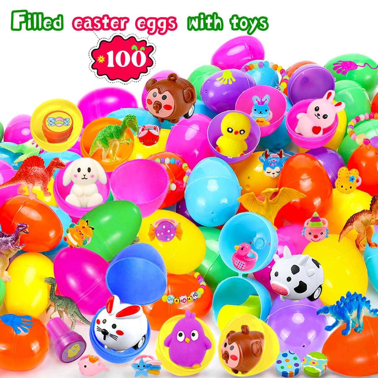 Bider bulk Easter eggs offer 100 eggs and 200 toys