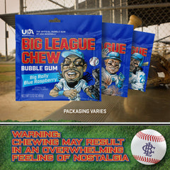 Big League Chew made in the USA, gluten-free and nut-free