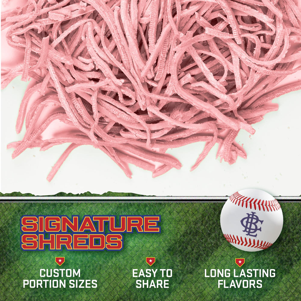 Pink Lemonade gum pieces ready to share during practice.
