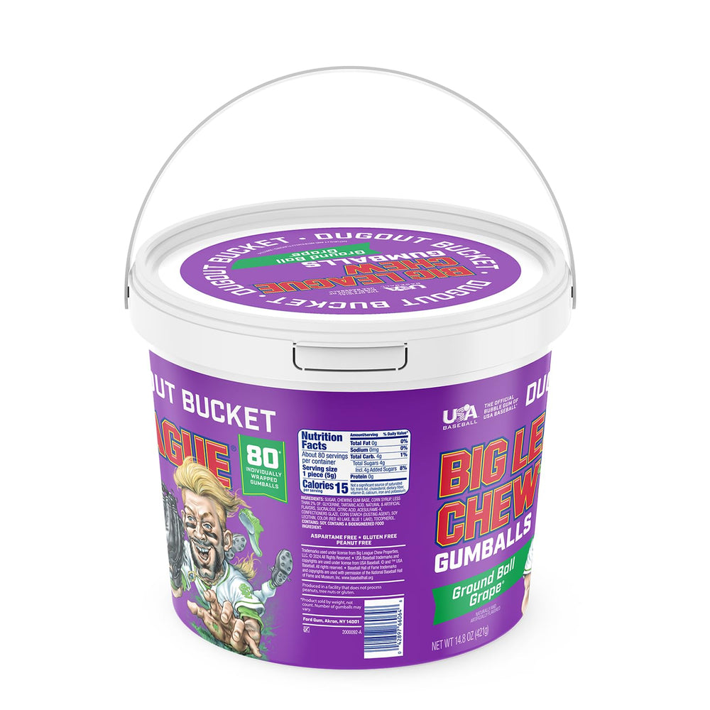 Big League Chew team rally bucket enhances game day snack experience