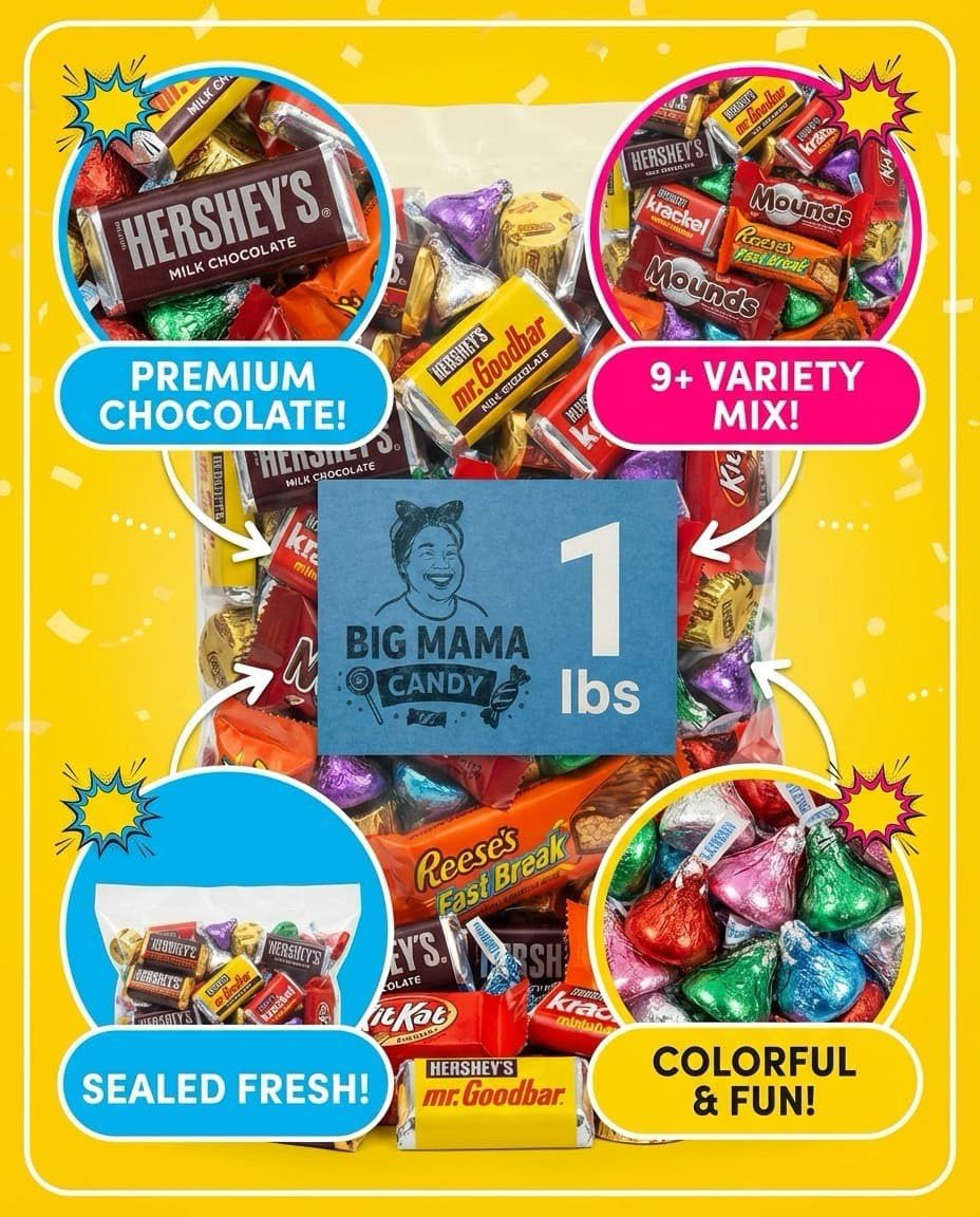 Big Mama Candy chocolates for classroom rewards and easy distribution.