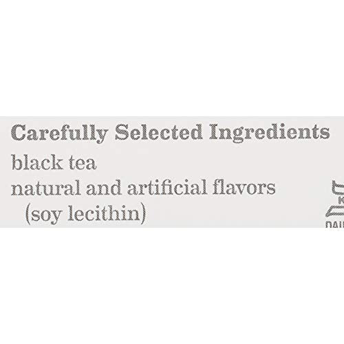 Caffeinated black tea with vanilla provides a daytime lift.