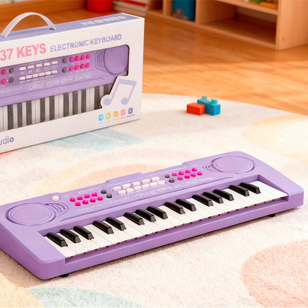 BIGFUN kids piano ensemble mode encourages collaborative play