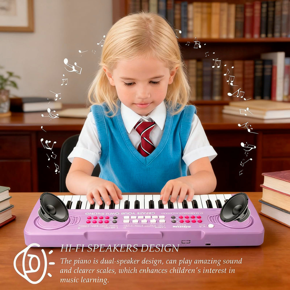 BIGFUN keyboard with record playback for melody review