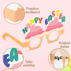 BigOtters chicken hatch glasses, fun Easter style for children