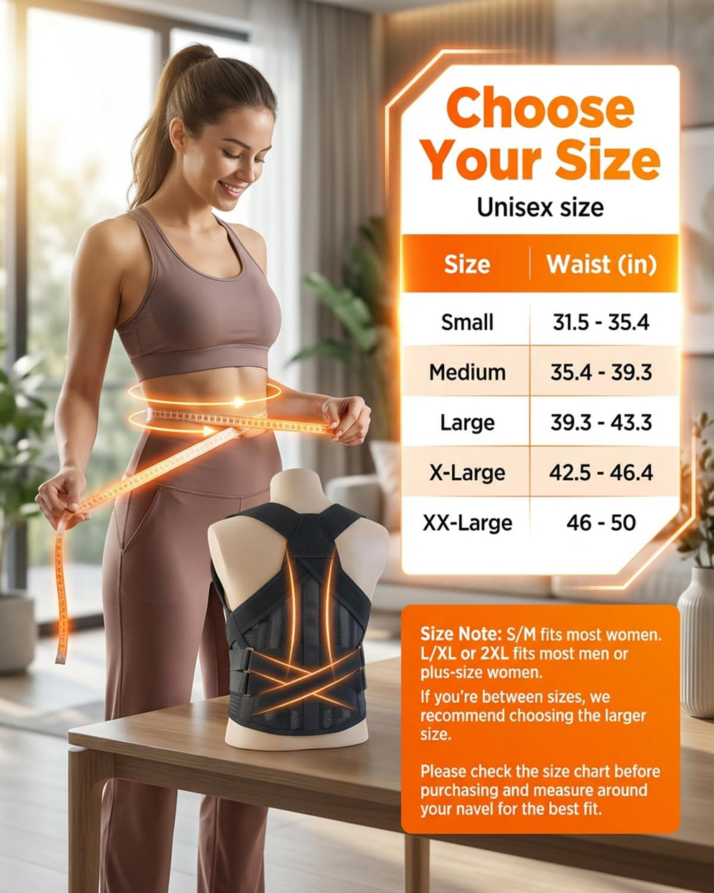 BigRose X-Power discreet under clothing for office wear.