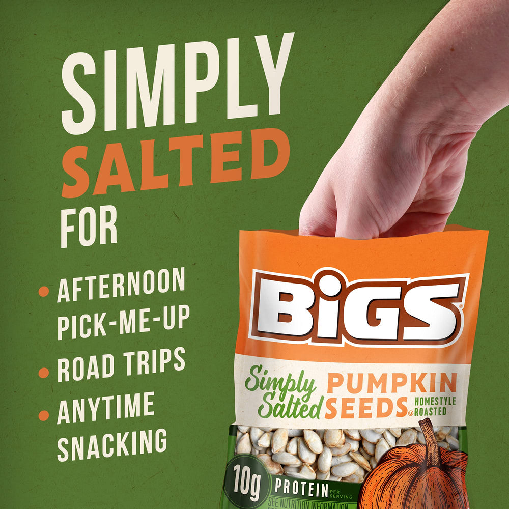 BIGS USA-origin label underscores farm-sourced quality from Willamette Valley pumpkins.