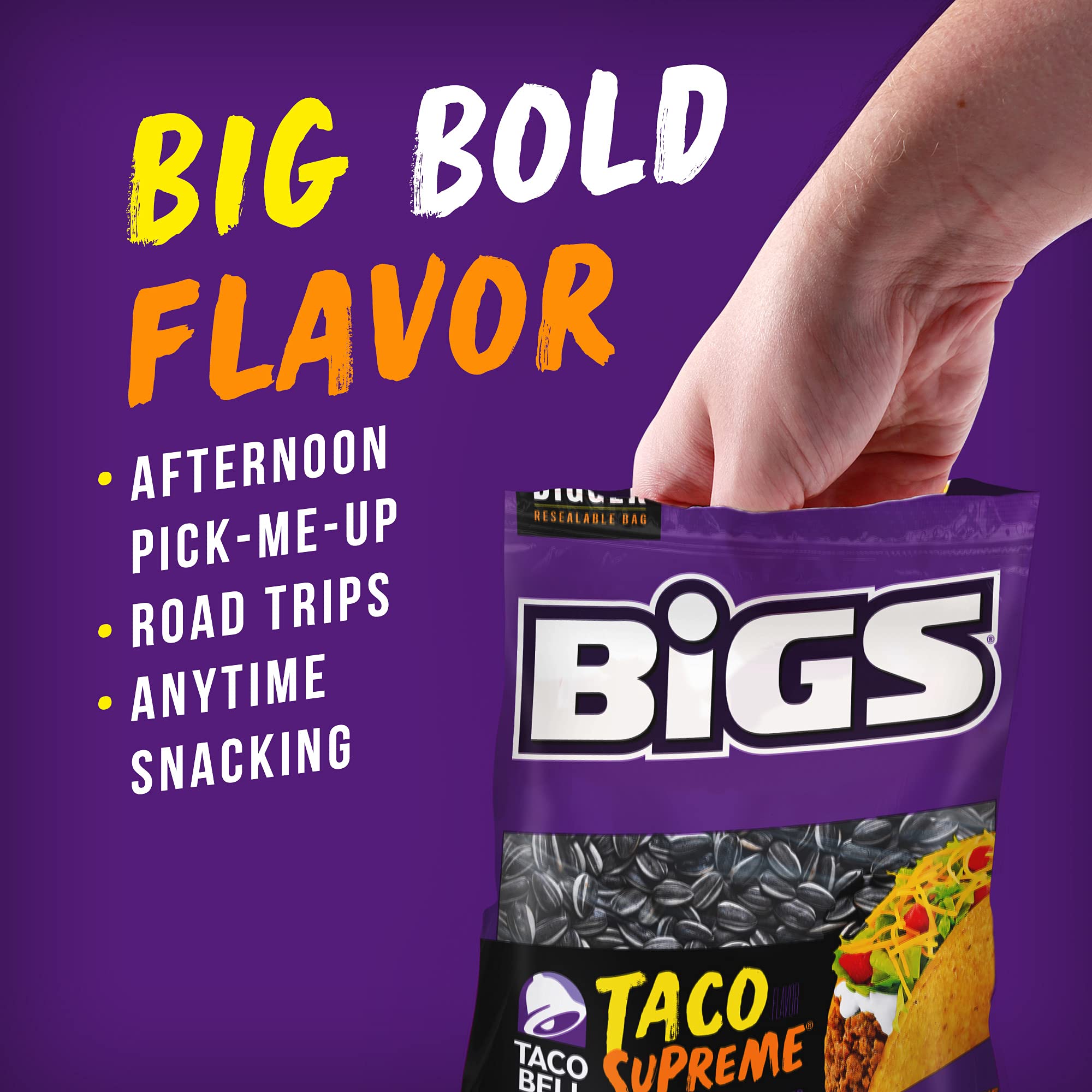 Serving suggestion shows seeds ready for quick bites on the move.