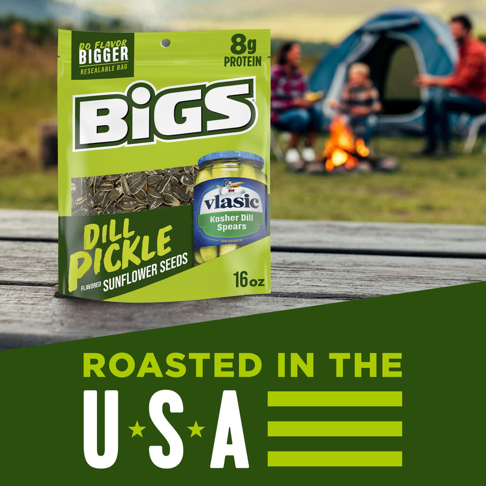 BIGS Vlasic Dill Pickle Seeds keto-friendly option for active lifestyles.