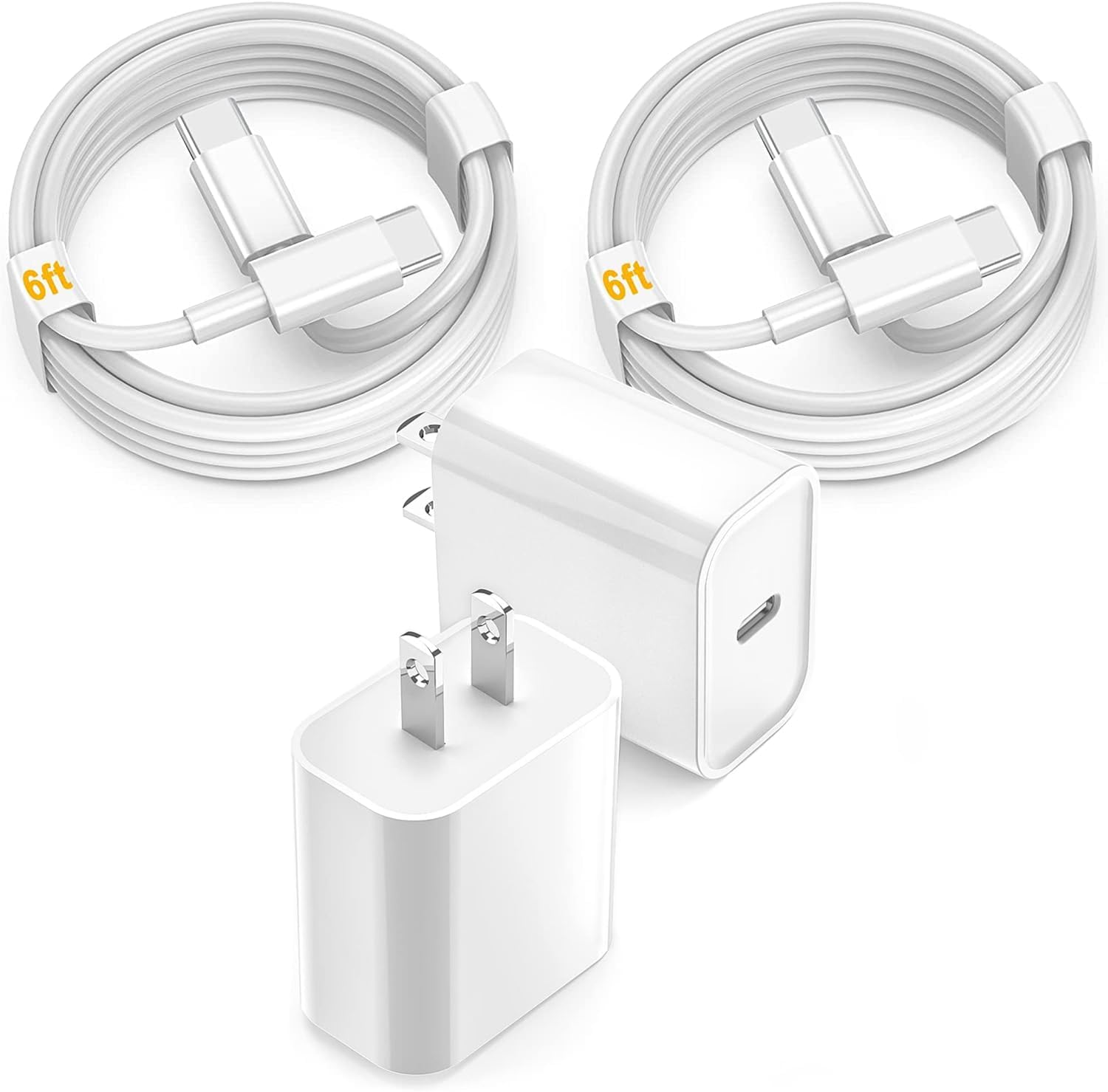 BikeAnything 20W USB-C charger block powering iPad Pro quickly.