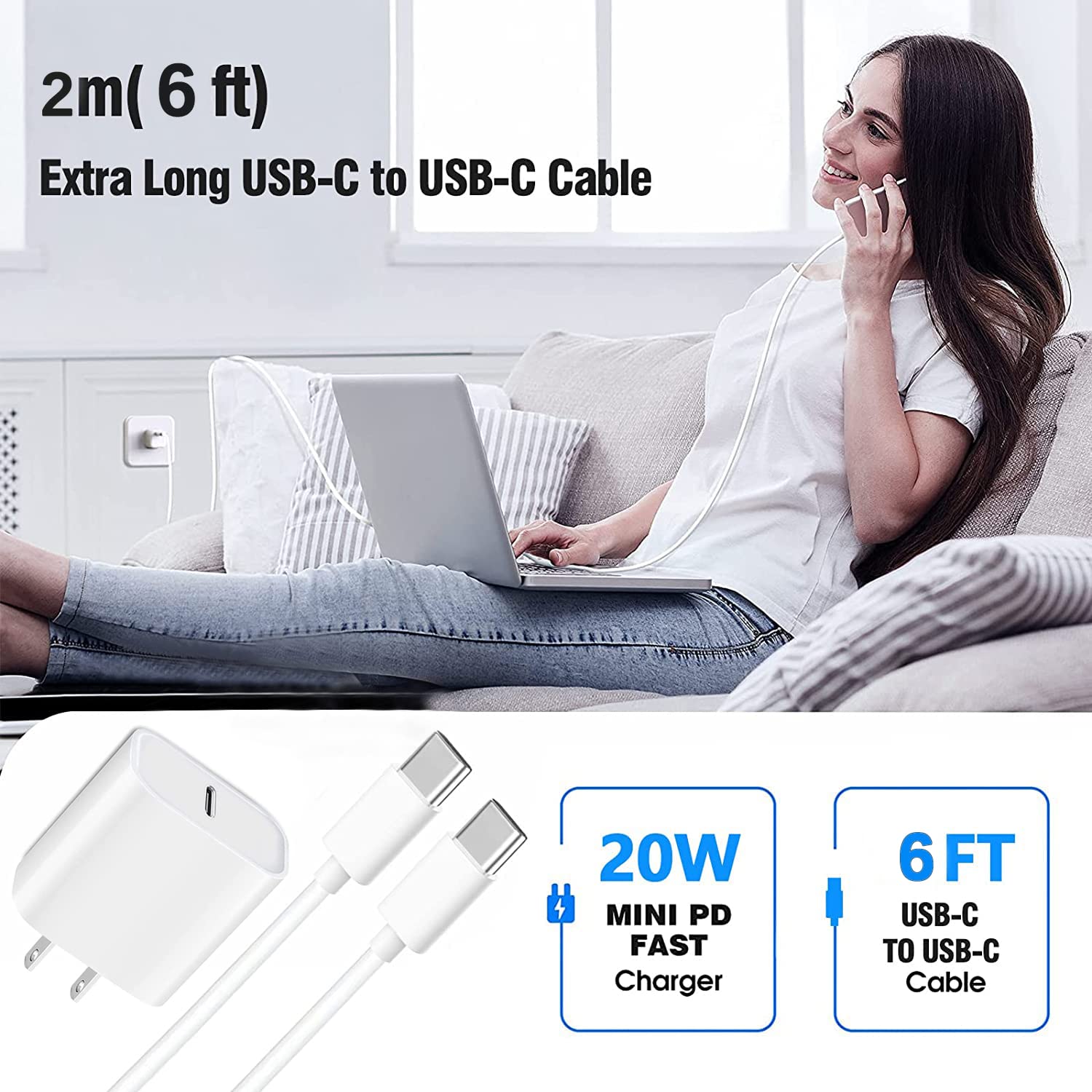 BikeAnything packaged charger and cable ready for immediate use and compatibility.