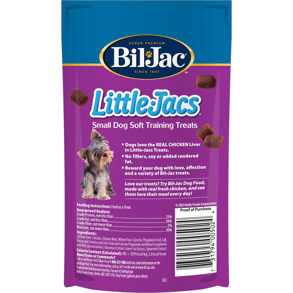 Little Jacs soft morsels close-up, highlighting soft texture ideal for gentle chewers