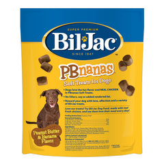 Close-up of Bil-Jac PB-Nanas texture; soft and easy to chew.