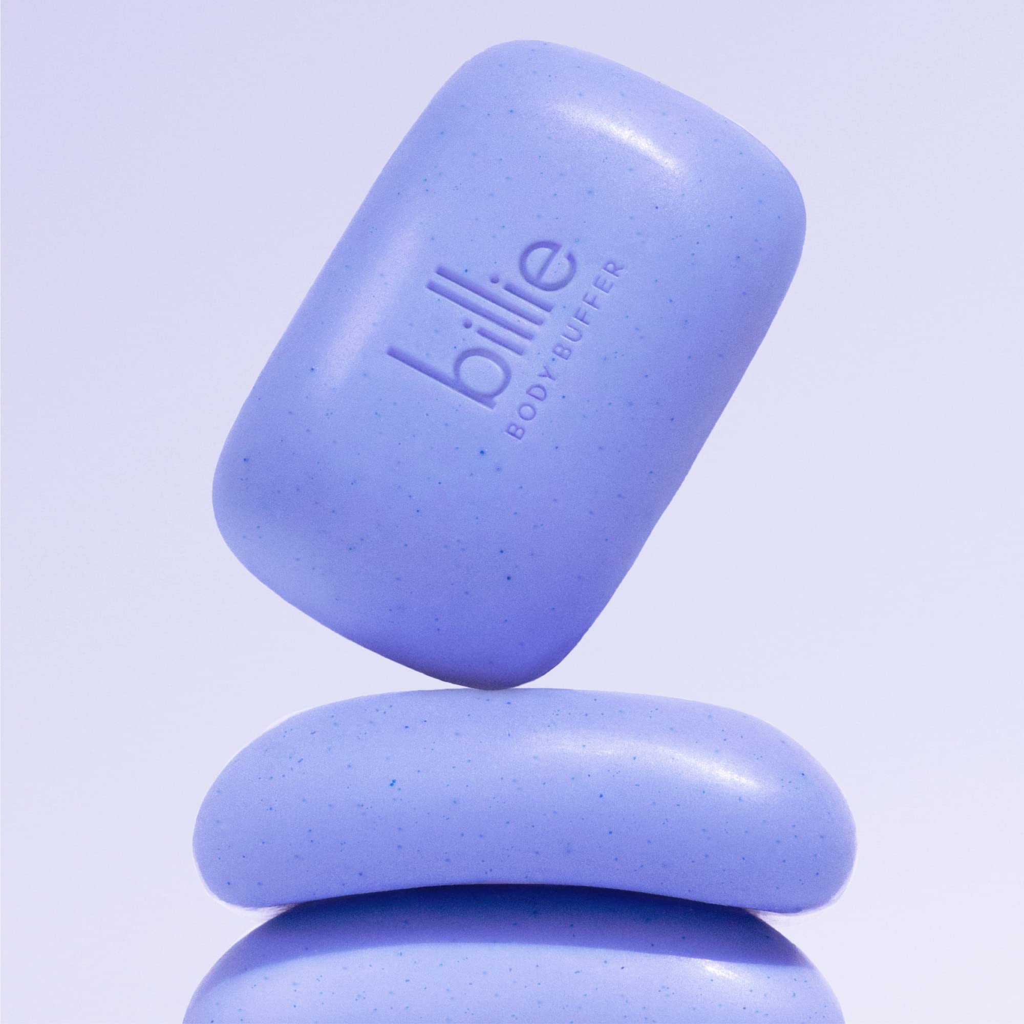 Billie Body Buffer being applied demonstrates smoothing action on skin.
