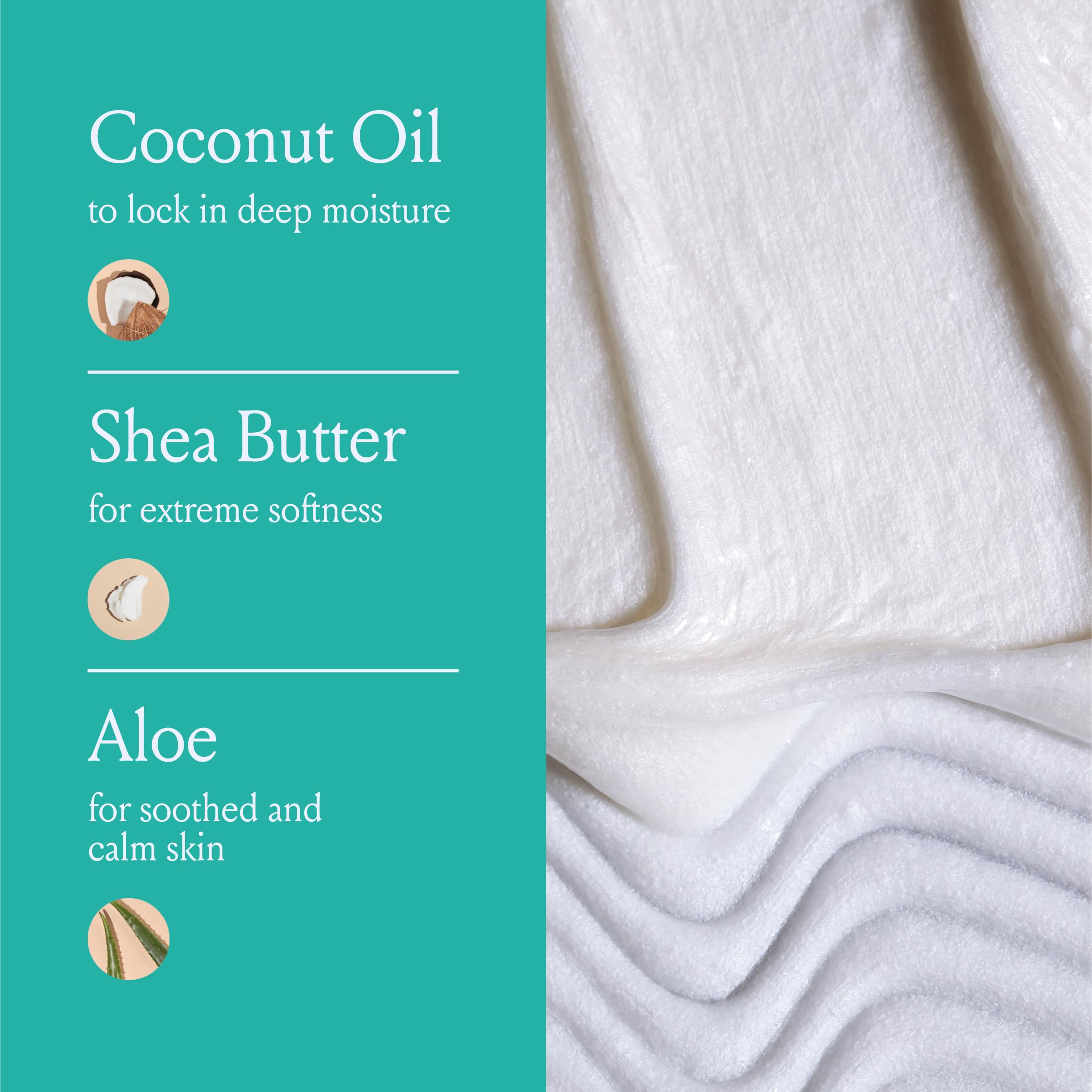 Billie Shea butter hydration texture shown on skin