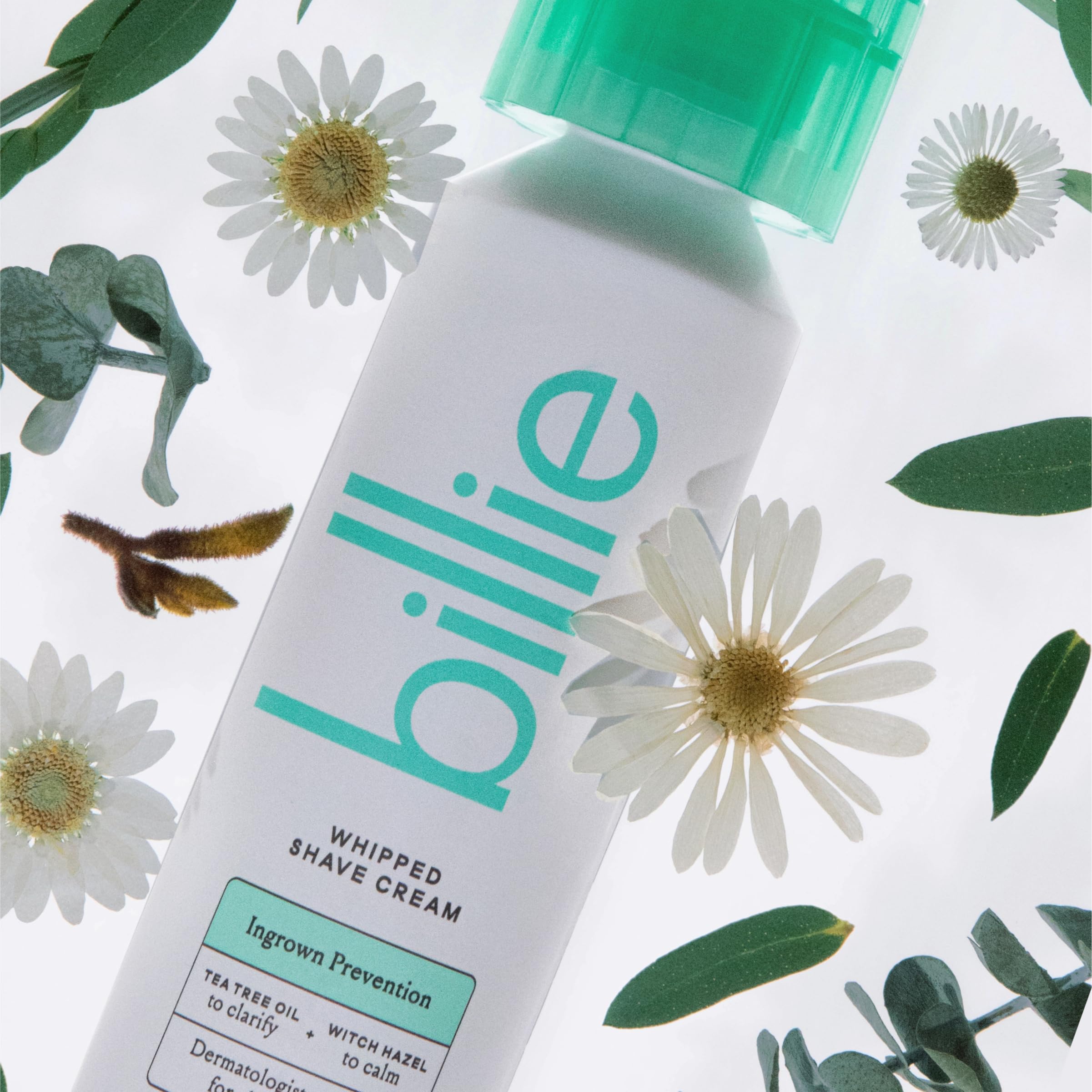 Billie Witch hazel highlight close-up shows soothing formula