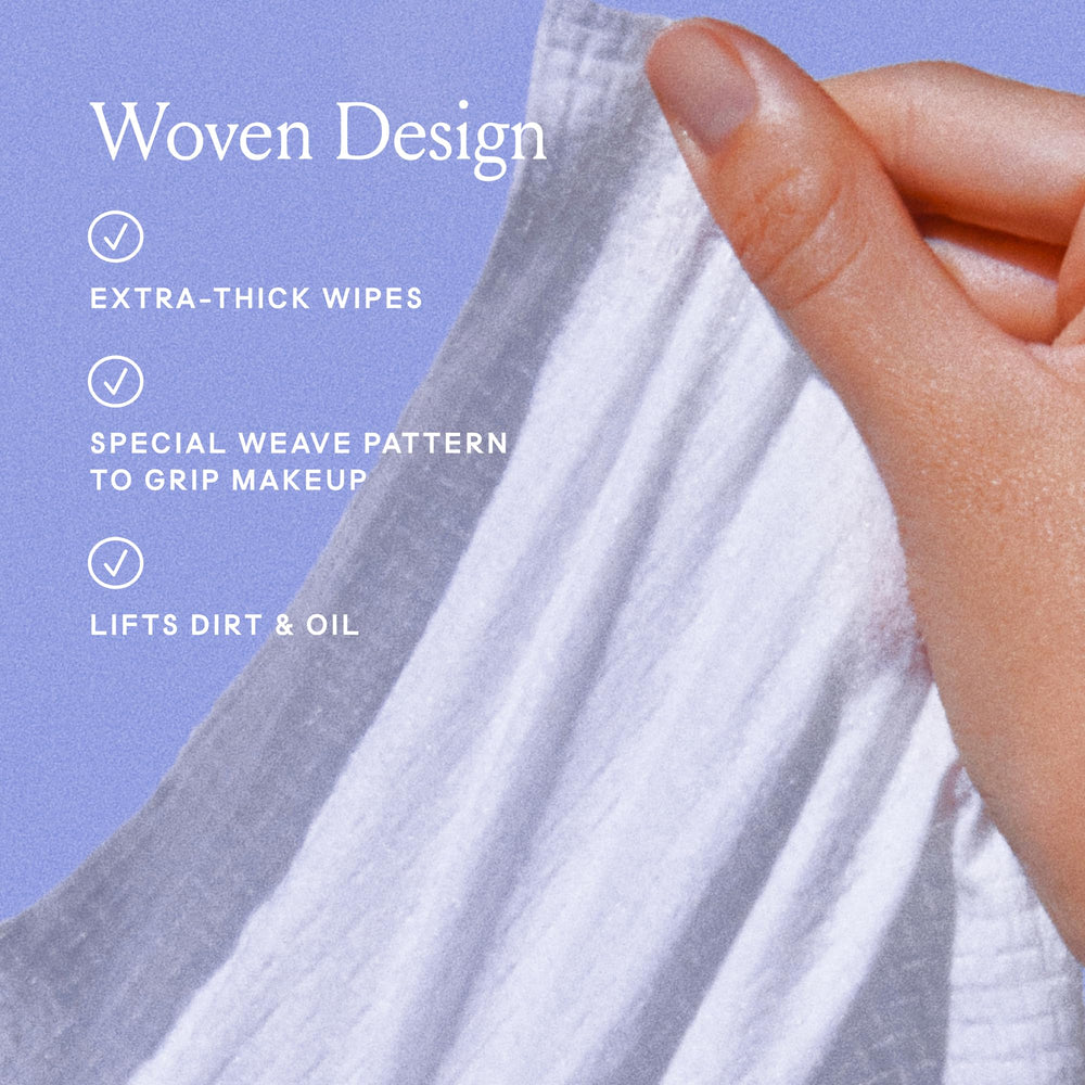 Billie Wonder Wipes willow bark ingredient label highlights brightening benefit.