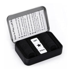 Bilywey Left Right Center dice game set dices for fast, social play.