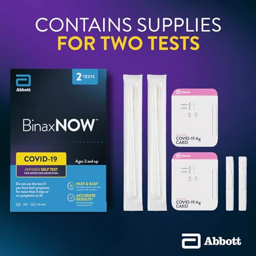 BinaxNOW FDA EUA badge indicating trusted access
