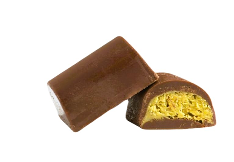 Belgian milk chocolate base provides rich melt in Bind Dubai bar
