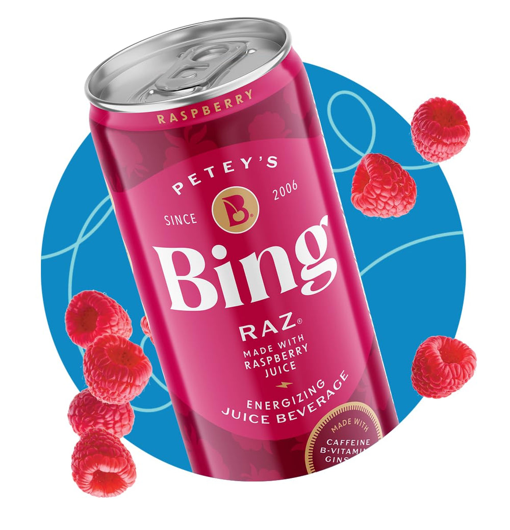 Bing Blu flavor can suggesting blueberry notes