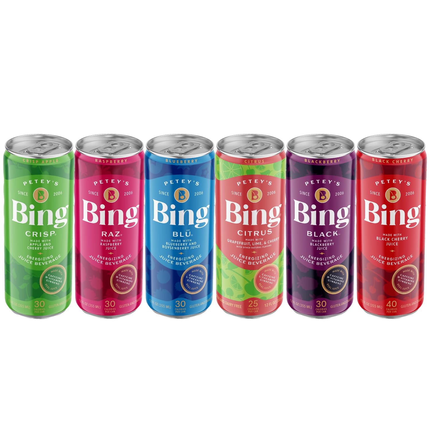 Bing Citrus flavor can capturing tangy, bright aroma