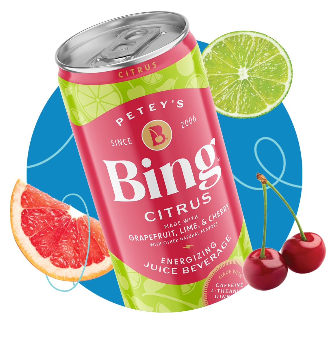 Bing Crisp flavor can offering a crisp, refreshing finish