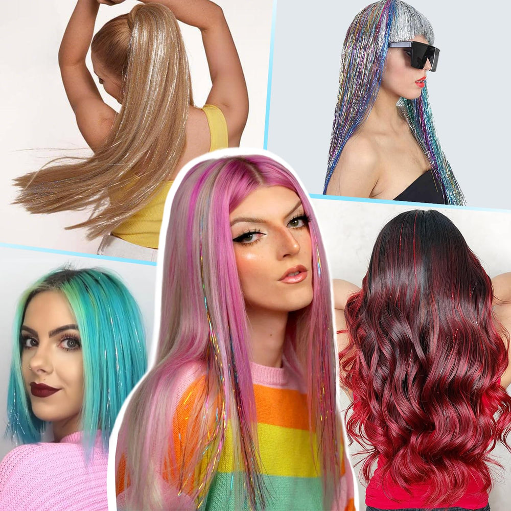 8000 strands provide long-lasting shimmer across hairstyles