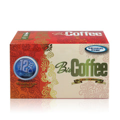 Bio Coffee 12 sachets box for daily use.