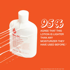 Bio-Oil Body Lotion bottle provides light but rich moisture for everyday dry skin.