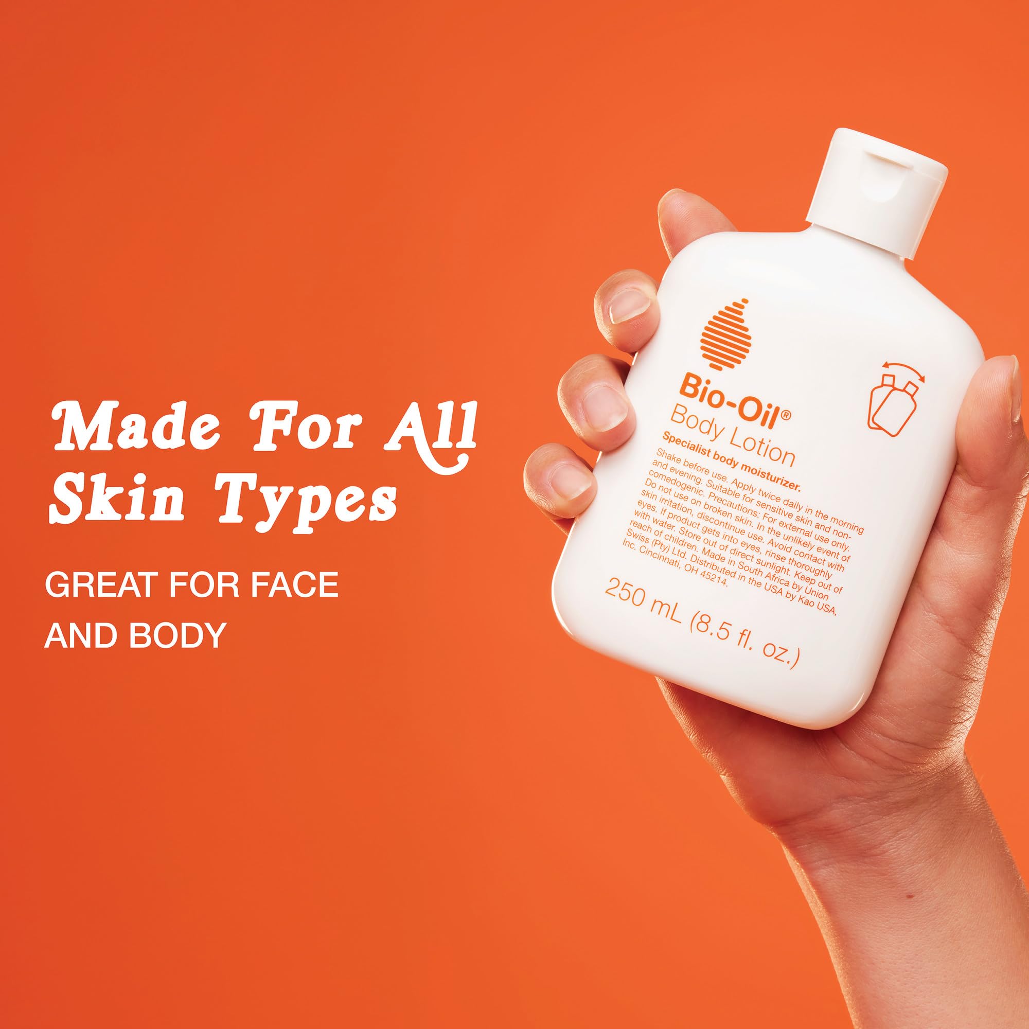 Bio-Oil Body Lotion quick-absorbing, non-greasy finish for smooth skin