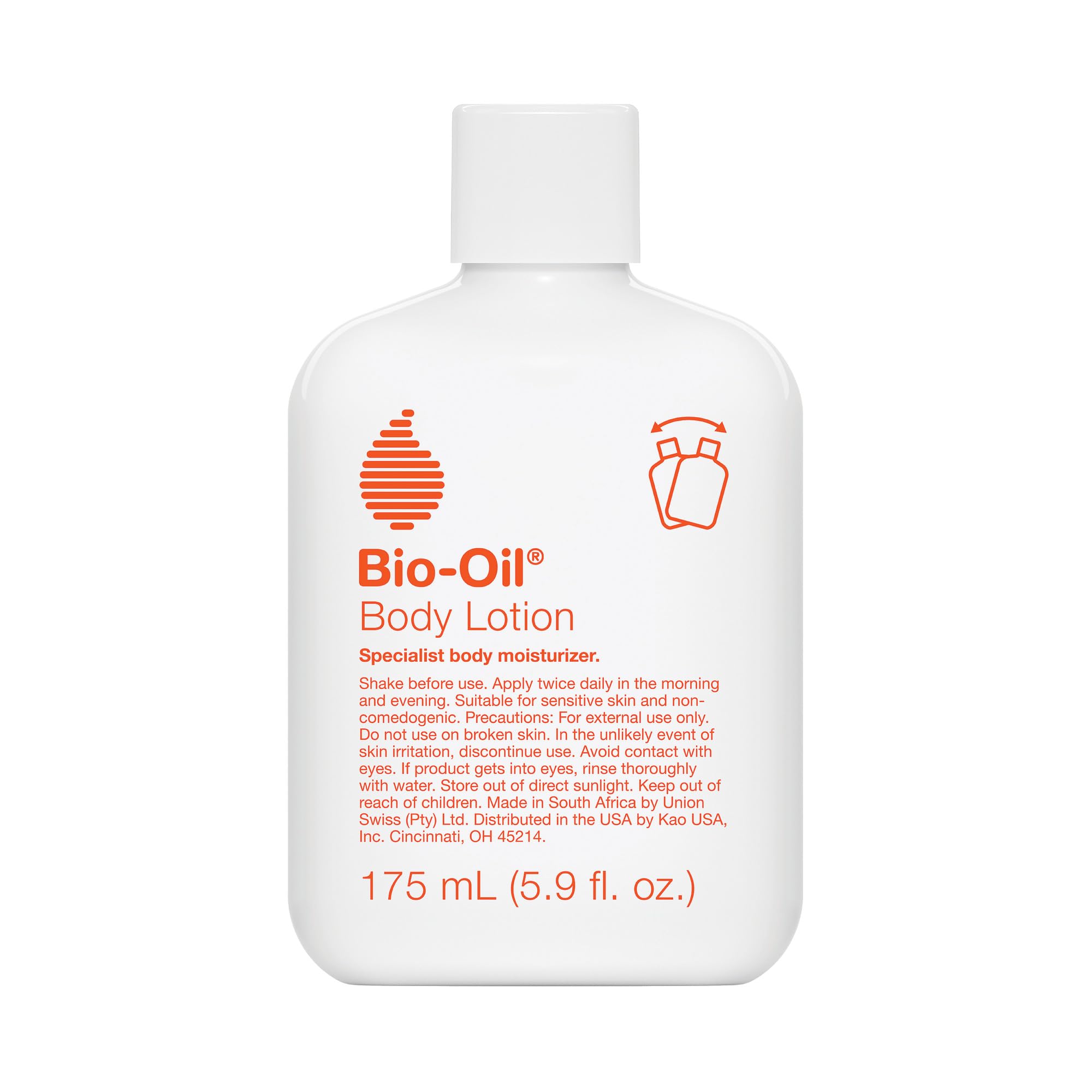 Bio-Oil Body Lotion ultralight bottle close-up showing sleek design and hydration focus